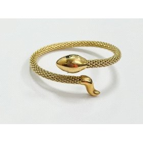PULSERA ARO ORO AMARILLO ITALIANO PIEDRA                              
