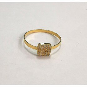 juego oro amarillo piedra cuadrado