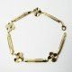 PULSERA SRA. ORO AMARILLO PIEDRA