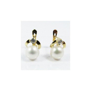 JUEGO DE COMUNION PERLA ORO AMARILLO PIEDRA