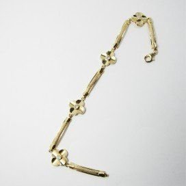 PULSERA SRA. ORO AMARILLO PIEDRA