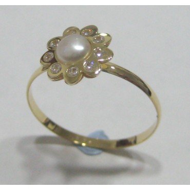 JUEGO ORO AMARILLO PERLA PIEDRA