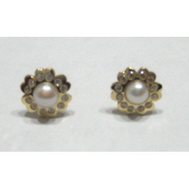 JUEGO COMUNION FLOR PERLA  PIEDRA