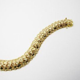 PULSERA SRA. ORO AMARILLO PRINCESA