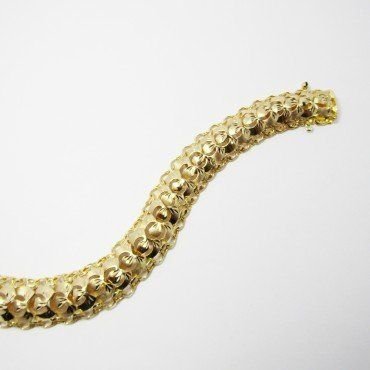PULSERA SRA. ORO AMARILLO PRINCESA