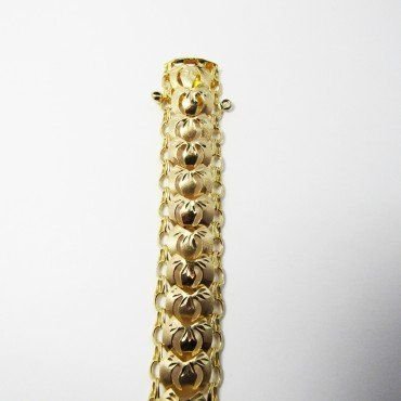 PULSERA SRA. ORO AMARILLO PRINCESA