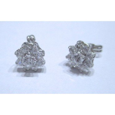 juego oro blanco piedra