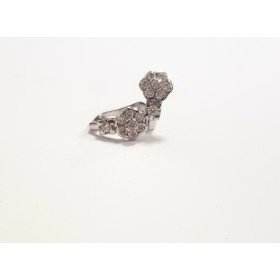 juego oro blanco piedra