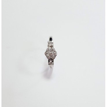 juego oro blanco piedra