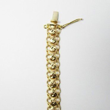 PULSERA SRA. ORO AMARILLO PRINCESA