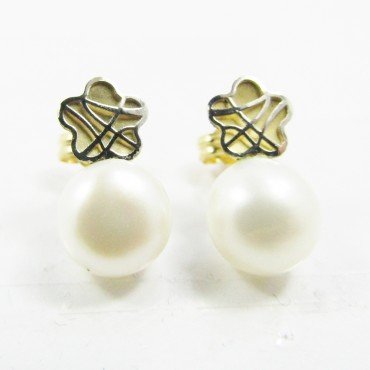 juego bicolor flor perla