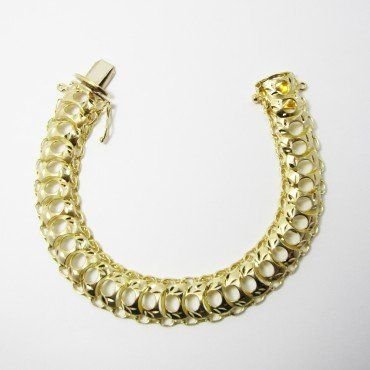 PULSERA SRA. ORO AMARILLO PRINCESA