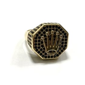 SELLO CABALLERO ORO AMARILLO PIEDRA VERSACE                           