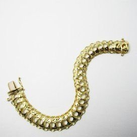 PULSERA SRA. ORO AMARILLO PRINCESA