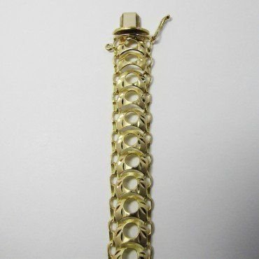 PULSERA SRA. ORO AMARILLO PRINCESA