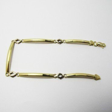 PULSERA SRA. ORO BICOLOR