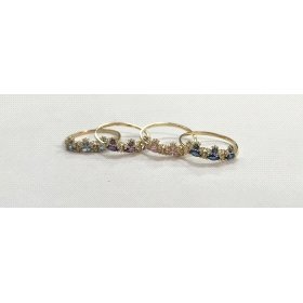 SORTIJA ORO AMARILLO PIEDRA CORONA                                    