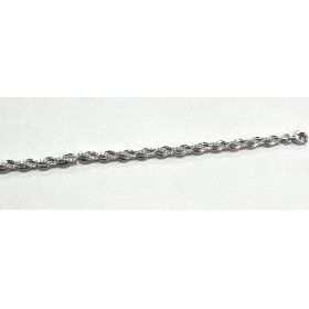 PULSERA SRA. ORO BLANCO PIEDRA                                        