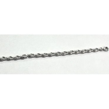 PULSERA SRA. ORO BLANCO PIEDRA                                        