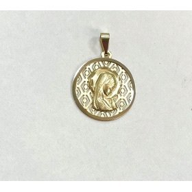 MEDALLAS ORO BICOLOR VIRGEN NIÑA                                      