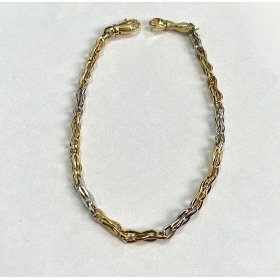 PULSERA SRA. ORO BICOLOR                                              