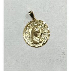 MEDALLAS ORO AMARILLO VIRGEN NIÑA                                     