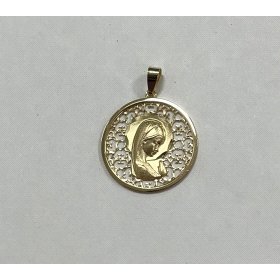 MEDALLAS ORO AMARILLO VIRGEN NIÑA                                     