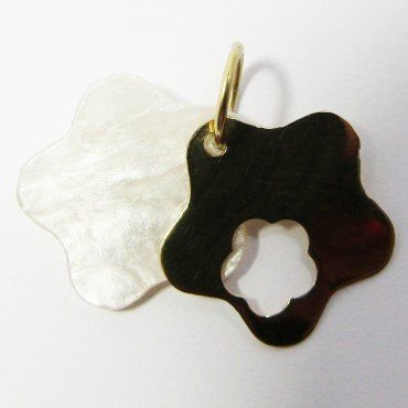 COLGANTE ORO AMARILLO PIEDRA