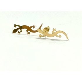 PENDIENTES ORO AMARILLO LAGARTO                                       