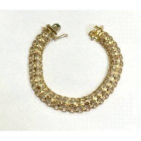 PULSERA SRA. ORO AMARILLO PRINCESA                                    
