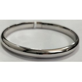 PULSERA  MEDIA CAÑA O.B  LISA  7M/M                                   