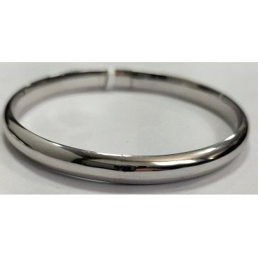 PULSERA  MEDIA CAÑA O.B  LISA  7M/M                                   