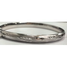 PULSERA  MEDIA CAÑA  O.B  TALLADA  6M/M                               