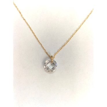 GARGANTILLA ORO AMARILLO PIEDRA                                       