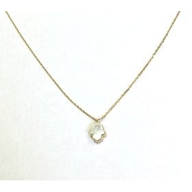 GARGANTILLA ORO AMARILLO PIEDRA NACAR                                 
