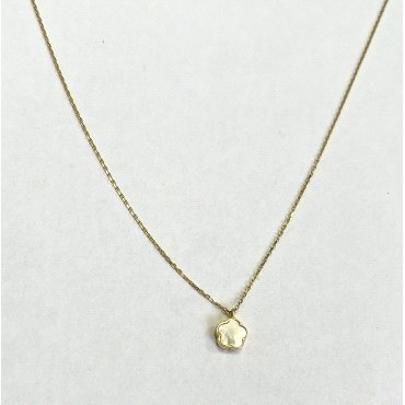GARGANTILLA ORO AMARILLO PIEDRA NACAR                                 