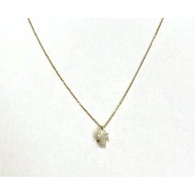 GARGANTILLA ORO AMARILLO PIEDRA NACAR                                 