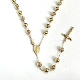 ROSARIO ORO AMARILLO CRISTO                                           