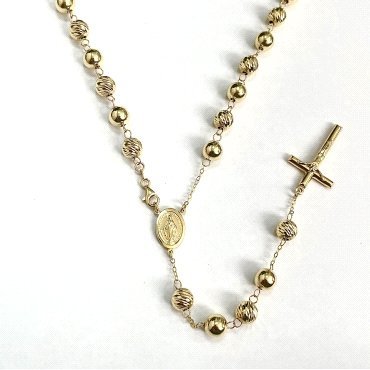 ROSARIO ORO AMARILLO CRISTO                                           