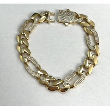 PULSERA SRA. ORO AMARILLO ITALIANO PIEDRA                             