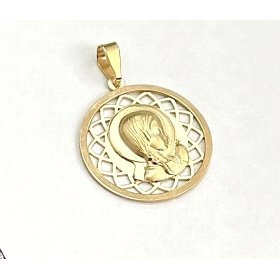 MEDALLAS ORO AMARILLO VIRGEN NIÑA                                     