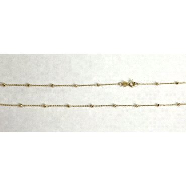 GARGANTILLA AMARILLO 50 CM BOLAS                                      