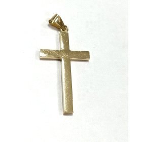 CRUZ ORO AMARILLO LISA   36X22  MEDIDAS                               