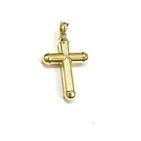 CRUZ ORO AMARILLO LISA REDONDA                                        