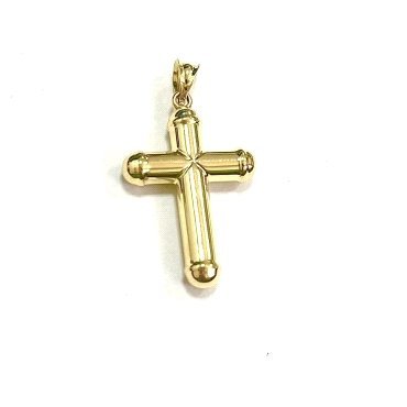 CRUZ ORO AMARILLO LISA REDONDA                                        