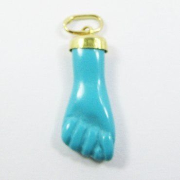 COLGANTE ORO AMARILLO PIEDRA