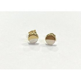 PENDIENTES O.A RENDONDO CON NACAR  PRESION  8M/M                      