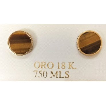 PENDIENTES ORO AMARILLO PIEDRA                                        