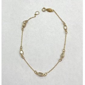 PULSERAS NIÑA AMARILLO COMUNION PIEDRA                                