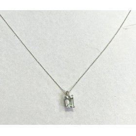 GARGANTILLA ORO BLANCO BRILLANTES                                     